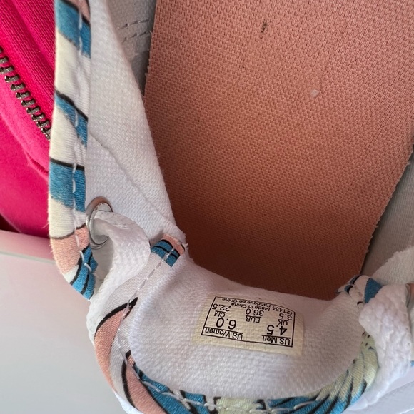 RARE*VANS OLD SKOOL BIRDS OF PARADISE TROPICS Women Low Top  Shoes Sneakers Sz 6 - Picture 5 of 5